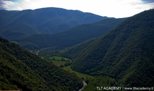 Veduta parziale dell’alta Valle del Nera.