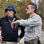 Il direttore Fabio Bargi con Marco Ciurli