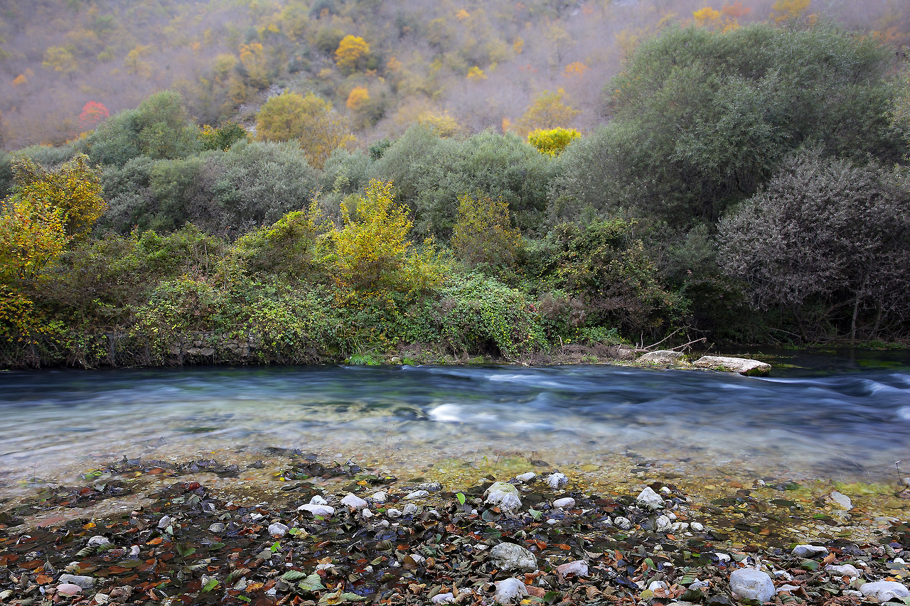 Autunno in arrivo in Valnerina. Settore A monte del tratto No-Kill